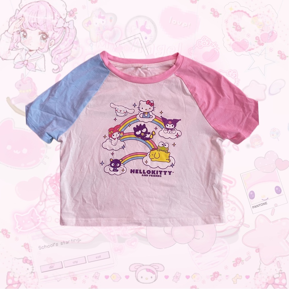 ✧♡︎hello kitty baby tee♡︎✧